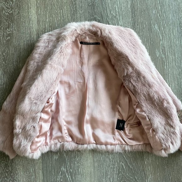 Vintage Development Phillip Lim Rabbit Fur Coat - Picture 8 of 13